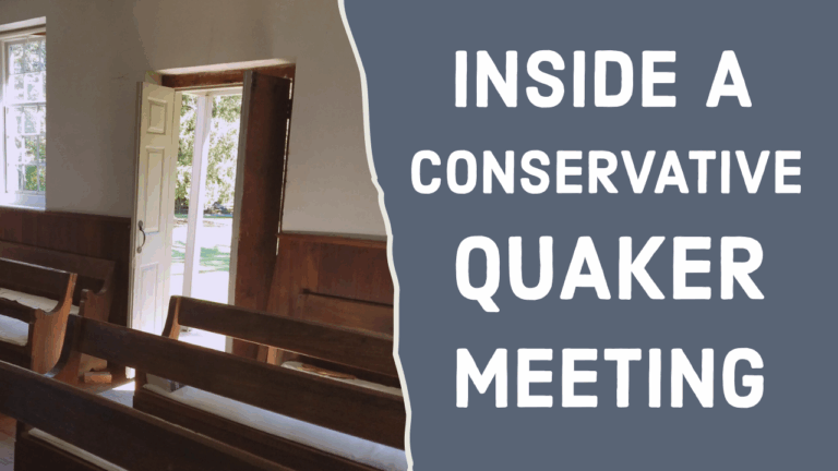 Inside a Conservative Quaker Meeting